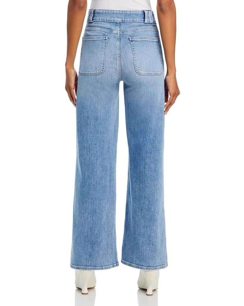 FRAME Modern Pocket High Rise Wide Leg Jeans in Carpenter 3