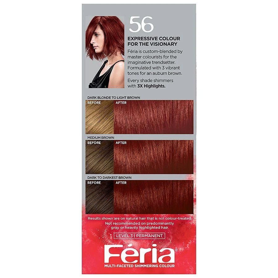 L'Oreal Paris Feria Permanent Hair Color 6