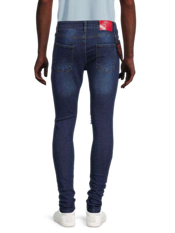 Elie Balleh Ripped Skinny Jeans