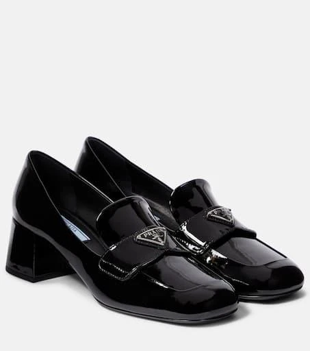 Prada Patent leather loafer pumps 1