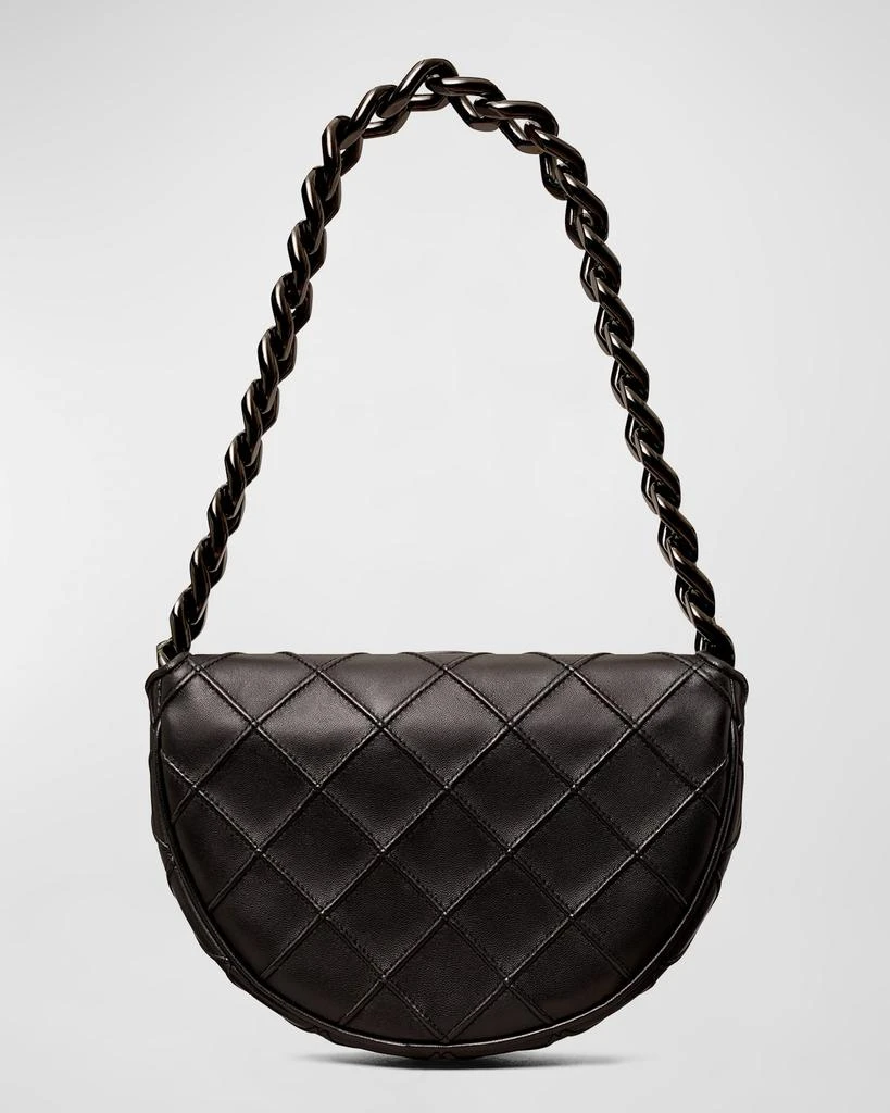 Tory Burch Fleming Mini Crescent Shoulder Bag 4