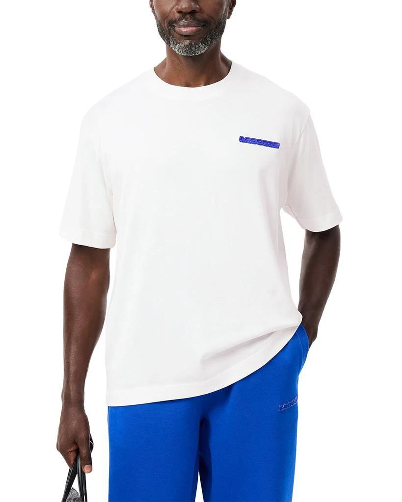 Lacoste Cotton Logo Graphic Tee 1