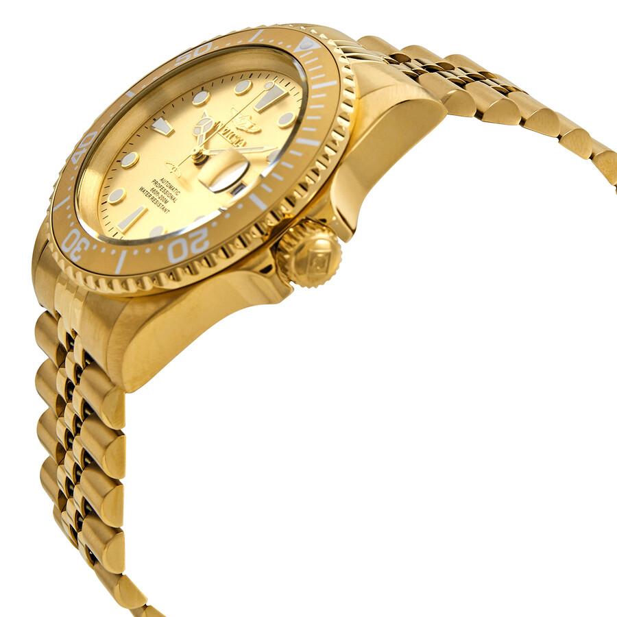 Invicta Pro Diver Automatic Champagne Dial Men's Watch 30096
