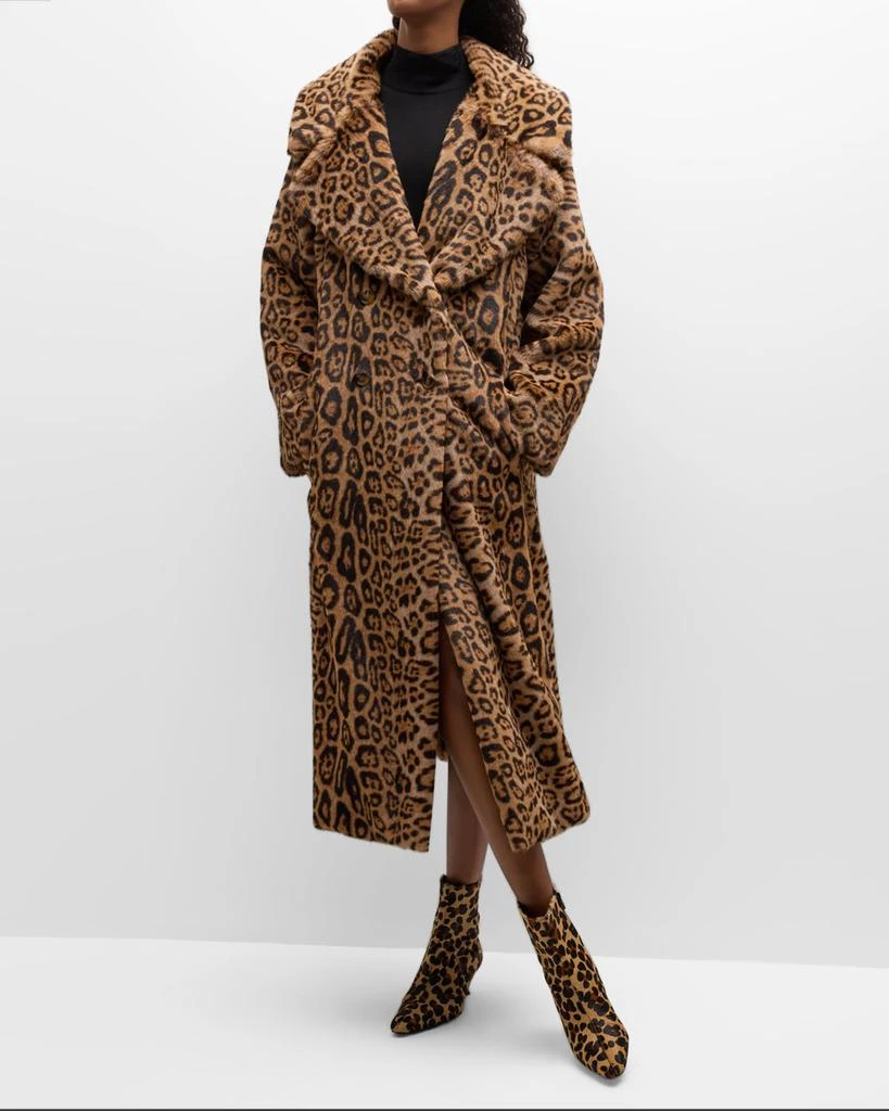 Simon Miller Jetz Cheetah Faux-Fur Coat 8