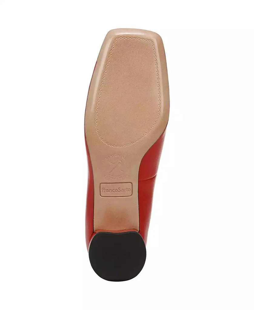 Franco Sarto Women's Natalia Block Heel Ballet Pumps 5