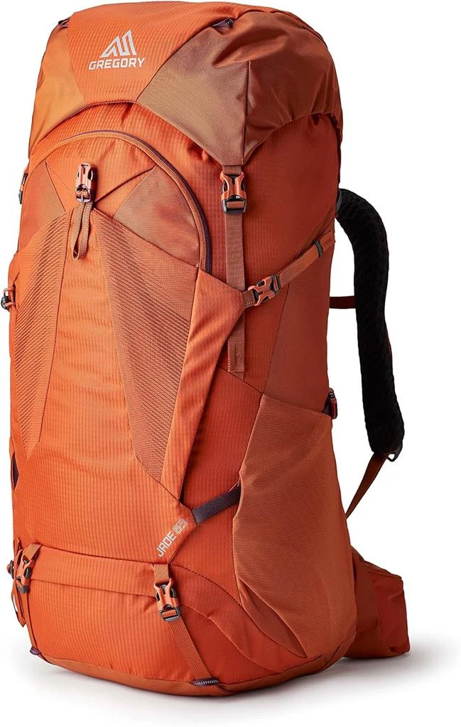 Gregory Mountain Products Gregory Jade 63L Women's Day Hiking Backpack, Ventilated Backpanel, Built-In Hydration Attachment for Bladder (Reservoir Not Included), Extra Small/Small, Moab Orange - Hiking Bags - BeyondStyle Gregory Mountain Products Gregory Jade 63L Women's Day Hiking Backpack, Ventilated Backpanel, Built-In Hydration Attachment for Bladder (Reservoir Not Included), Extra Small/Small, Moab Orange - Hiking Bags - BeyondStyle