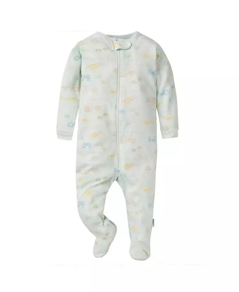 Gerber Baby Neutral 4-Pack Sleep 
N Plays, Farm, Newborn 5