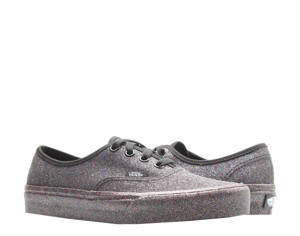 Vans Authentic Rainbow Glitter Black/Black Low Top Sneakers VN0A38EMUKN1