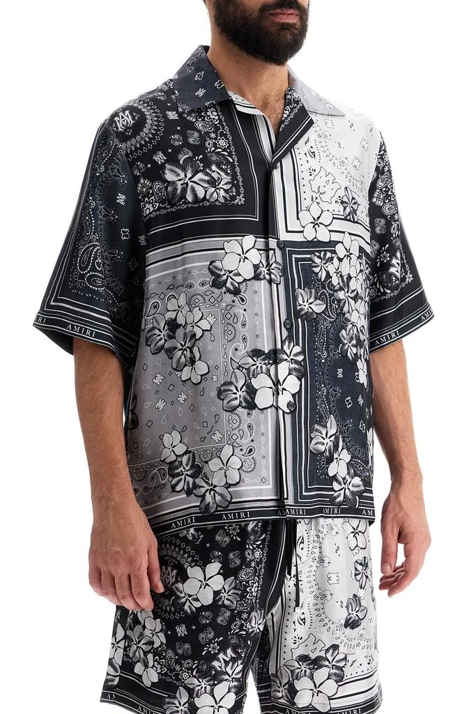 AMIRI bowling shirt with bandana 2