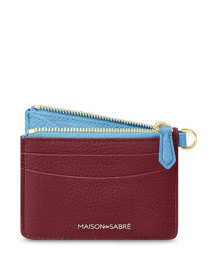 MAISON de SABRÉ Leather Zipped Card Pouch 4