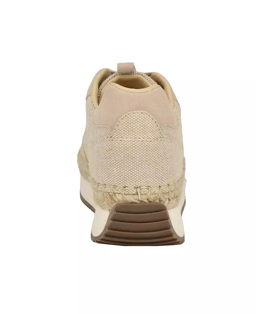 GUESS Women's Stefen Lace-Up Platform Espadrille Sneakers 3