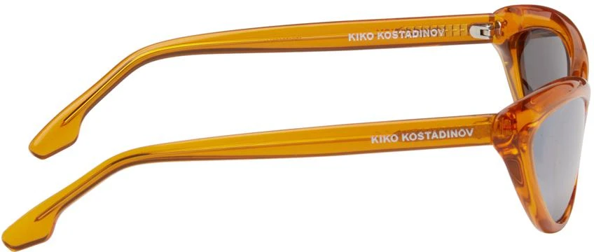 Kiko Kostadinov Orange Nisse Sunglasses 2