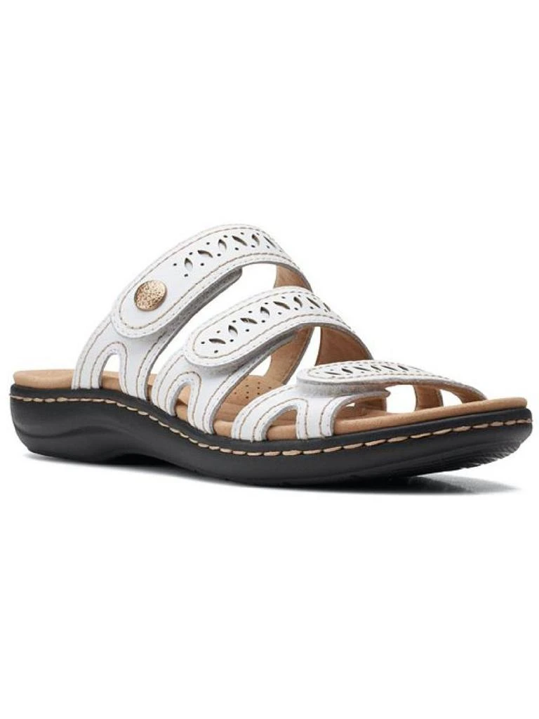 Clarks Laurieann Dee Womens Leather Comfort Flat Sandals 5