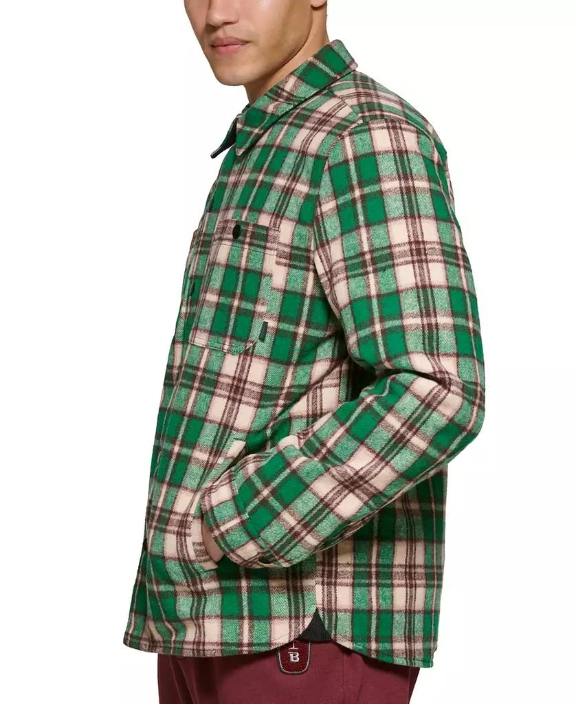 BASS OUTDOOR Men's Mission Field Sherpa Lined Shirt Jacket 6