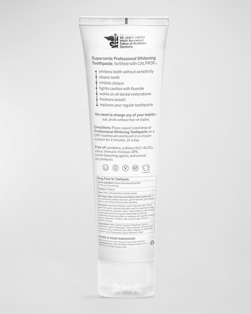 Supersmile Professional Whitening Toothpaste in Rosewater Mint, 4.2 oz.