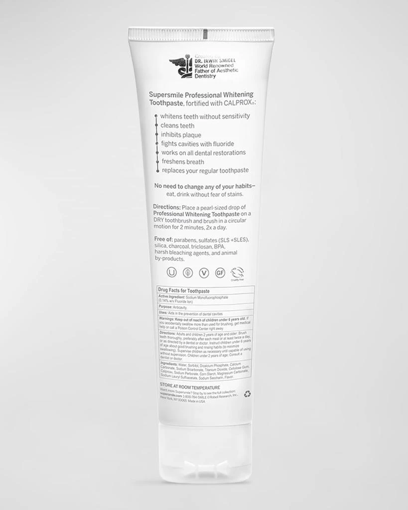 Supersmile Professional Whitening Toothpaste in Rosewater Mint, 4.2 oz. 2
