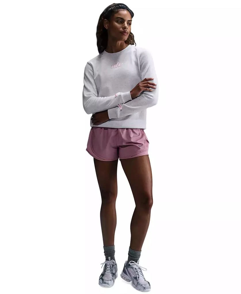 NIKE Women's Club Bow-Trim Sweatshirt 3