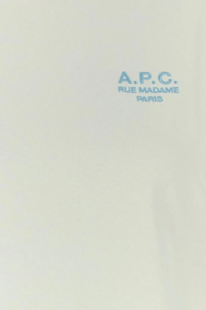 A.P.C. White cotton t-shirt 3