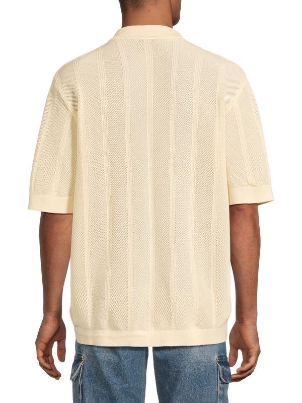 WeSC ​Textured Cotton Button-Front Shirt