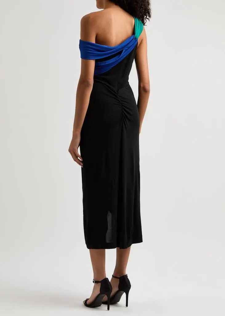 Diane von Furstenberg Terin off-the-shoulder jersey midi dress 3