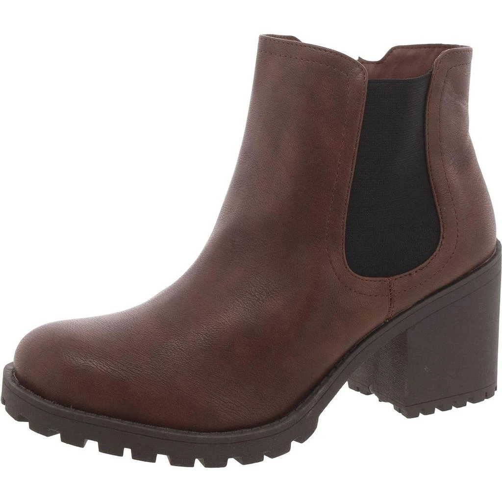 Sun + Stone Morghan Womens Microfiber Booties Ankle Boots 5
