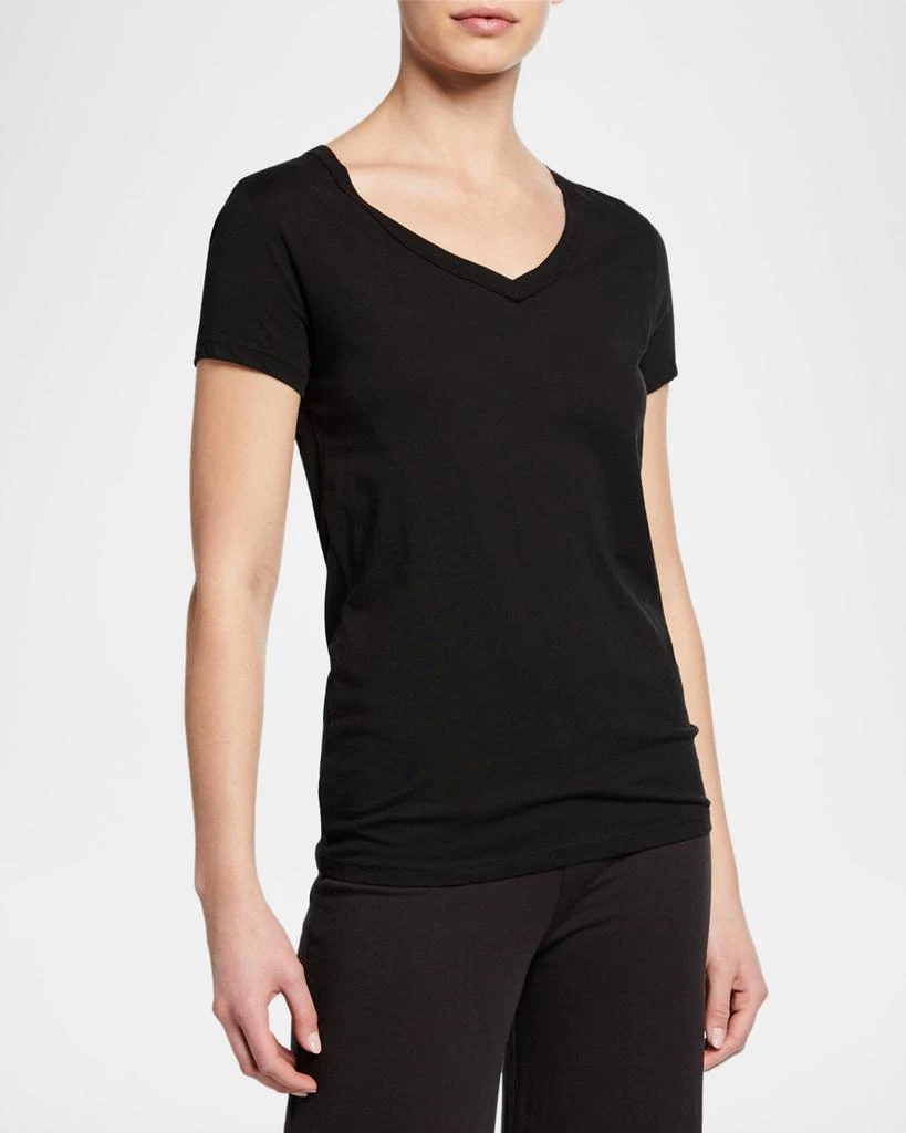 Skin Easy V-Neck Cotton Tee 3