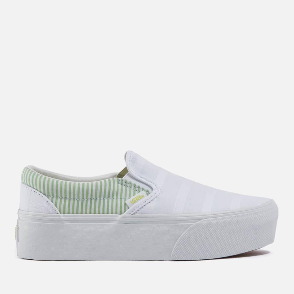 Vans VANS WOMEN'S SUMMER PICNIC CLASSIC-SLIP ON STACKFORM TRAINERS