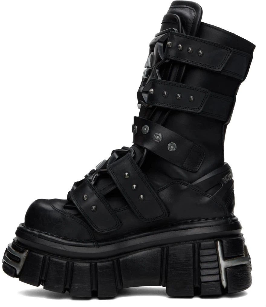 Vetements Black New Rock Edition Gamer Boots 3