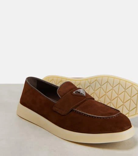 Prada Saint Tropez suede loafers 6
