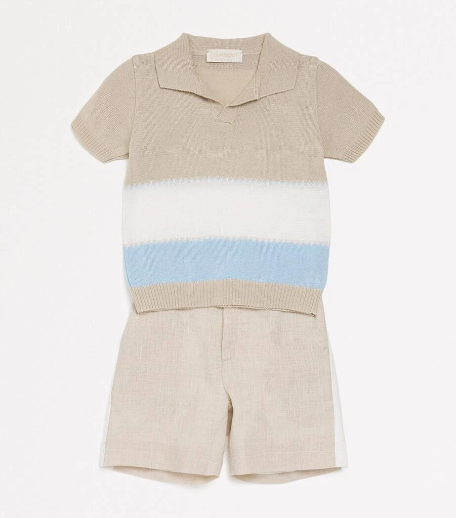 Bimbalo Cotton Knitted Polo Shirt (3-24 Months) 3