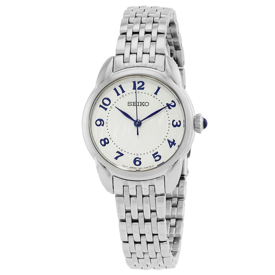 Seiko Quartz White Dial Ladies Watch SUR561P1 1