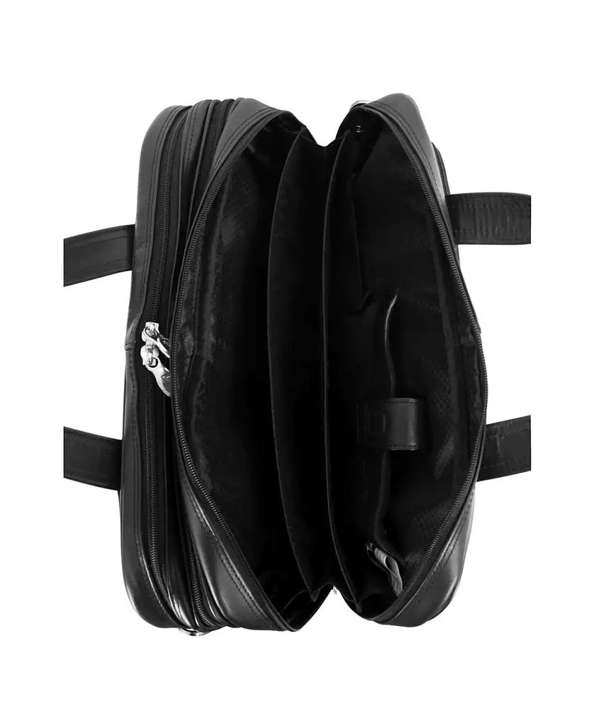McKlein Pearson Expandable Double Compartment Laptop Briefcase 4