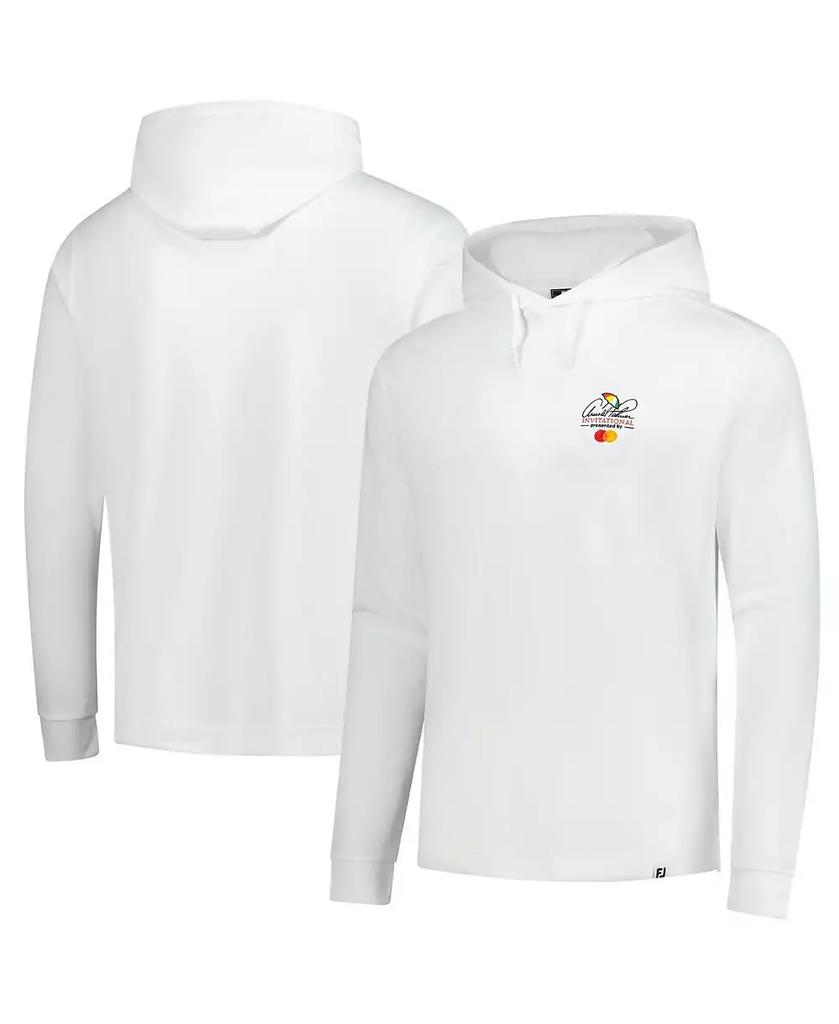 FootJoy Men's White Arnold Palmer Invitational Lightweight Pullover Hoodie