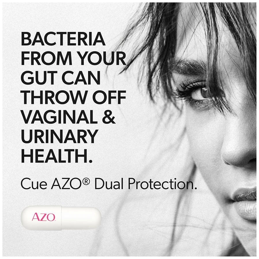 AZO Dual Protection Urinary + Vaginal Support Prebiotic Capsules 5
