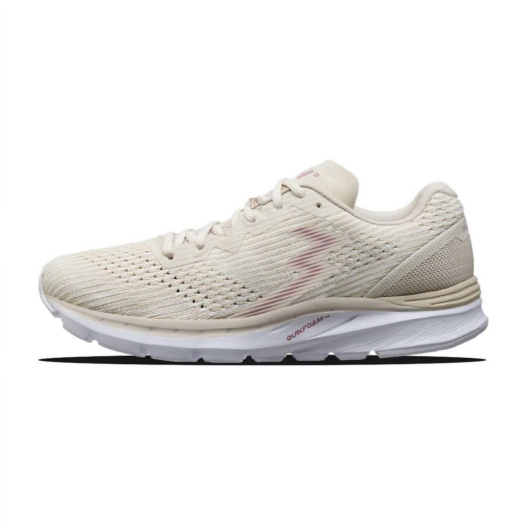 361 Degrees Women's Fantom Training Running Shoes - Medium Width In Seashell, White