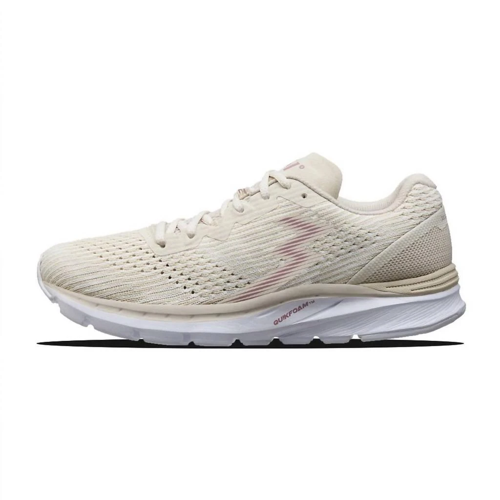 361 Degrees Women's Fantom Training Running Shoes - Medium Width In Seashell, White 1