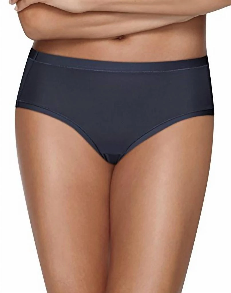 Hanes Hanes Womens Ultimate Cool Comfort 4-Pack Low Rise Briefs Panties Black/Blue/Multi-Color 2