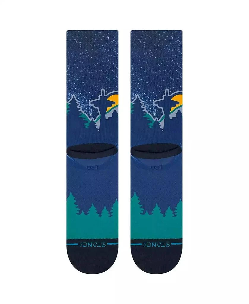 Stance Men
s Navy 2023 MLB All-Star Game Home Run Derby Galaxy Crew Socks 2