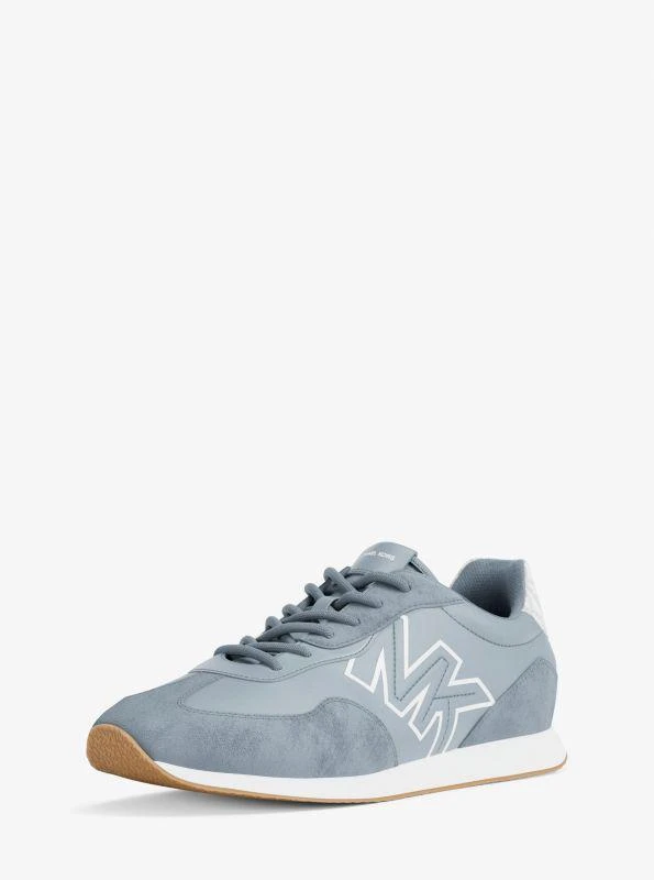 Michael Kors Essex Mixed-Media Trainer 2