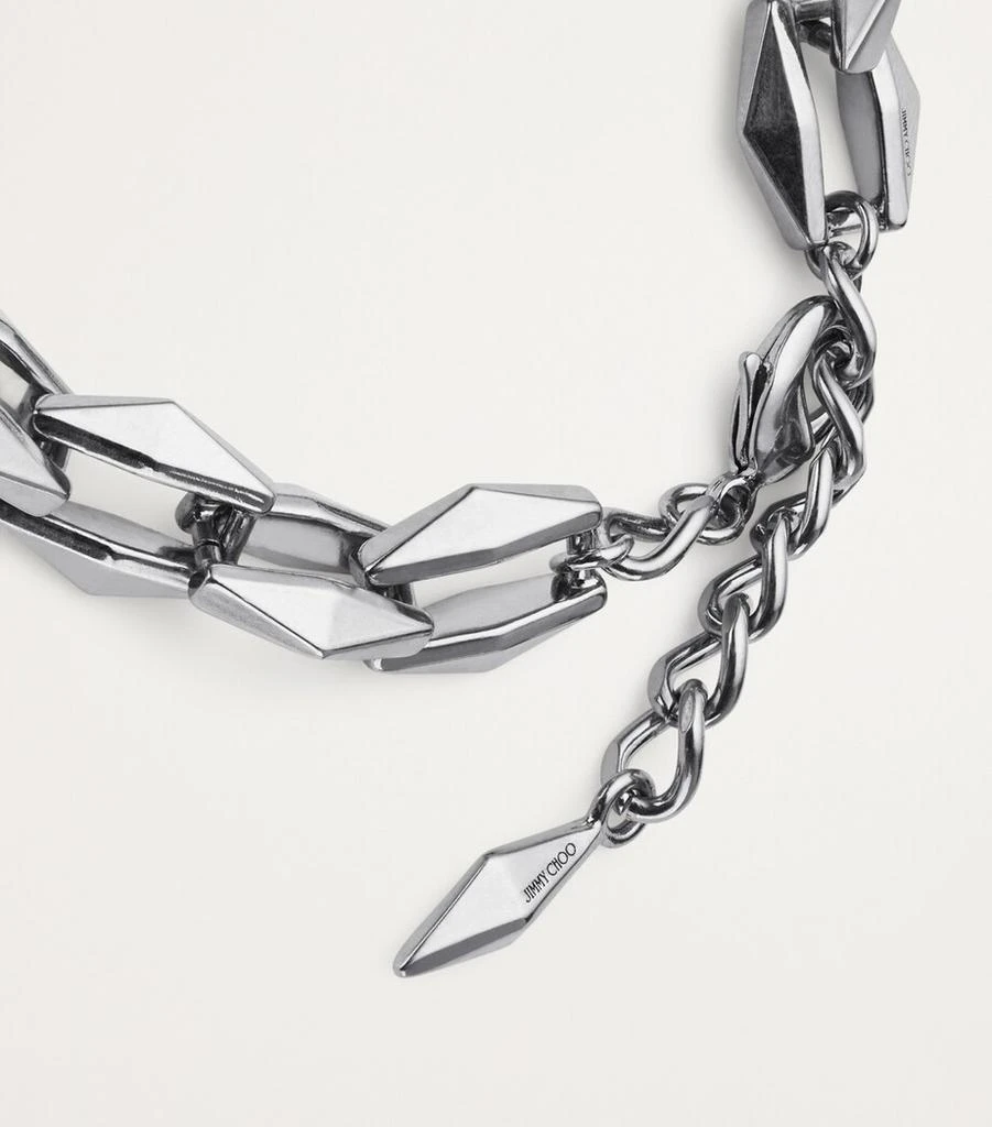 Jimmy Choo Diamond Chain Bracelet 2