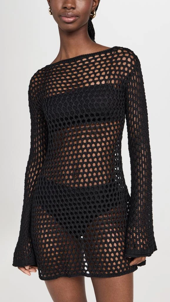 Vix Swimwear Belle Knit Short Coverup 1