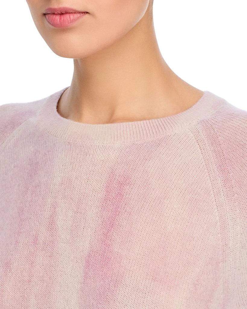 Lafayette 148 New York Printed Raglan Cashmere Sweater 4