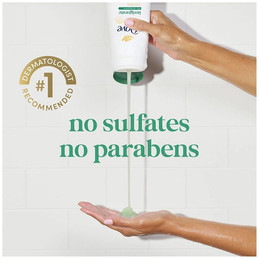 Dove Body Wash Invigorate Aloe 
Eucalyptus Oil 9