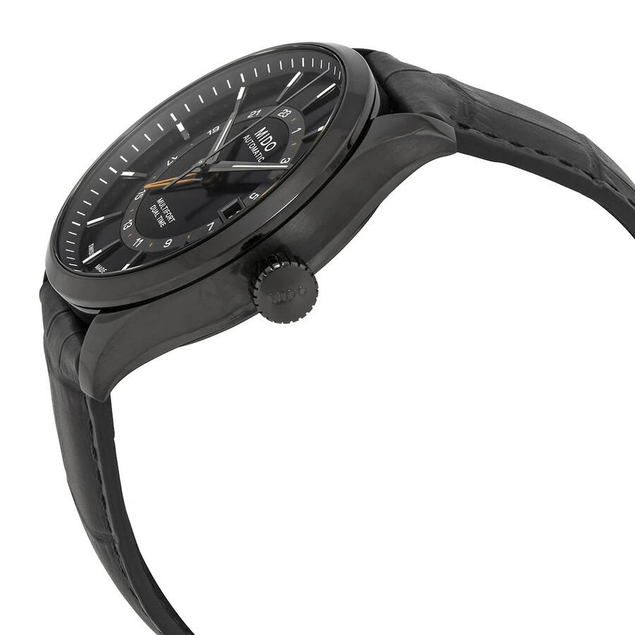 MIDO Multifort Dual Time Automatic Black Dial Men
s Watch M0384293605100 2