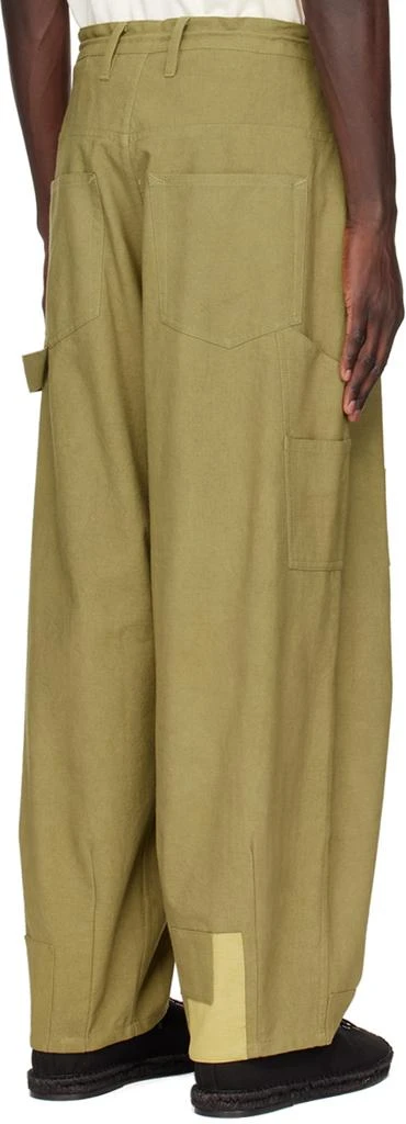 Story mfg. Khaki Lush Carpenter Trousers 3