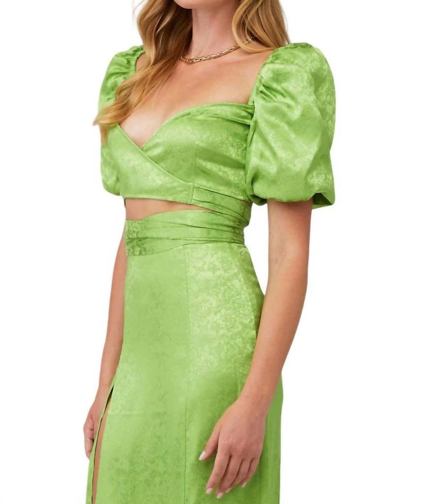 Ronny Kobo Zano Top In Green 2