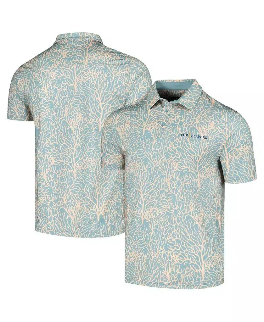 Flomotion Men's Blue THE PLAYERS Coral Reef Polo Shirt 1
