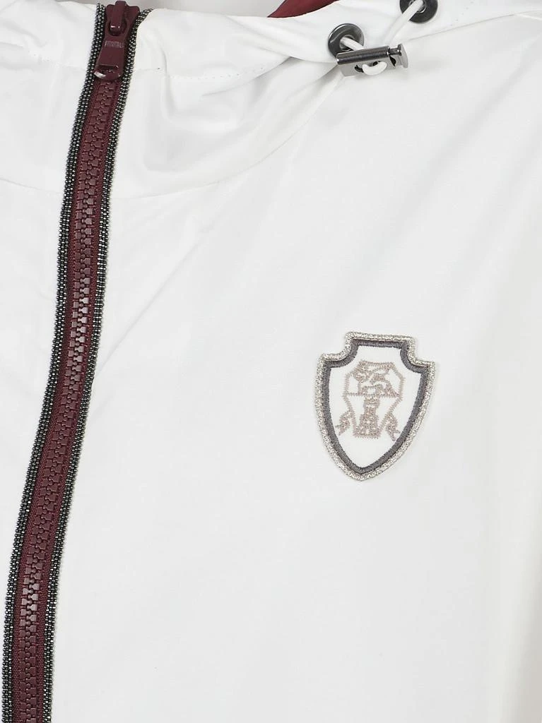 Brunello Cucinelli Brunello Cucinelli Zip-Up Hooded Jacket 3