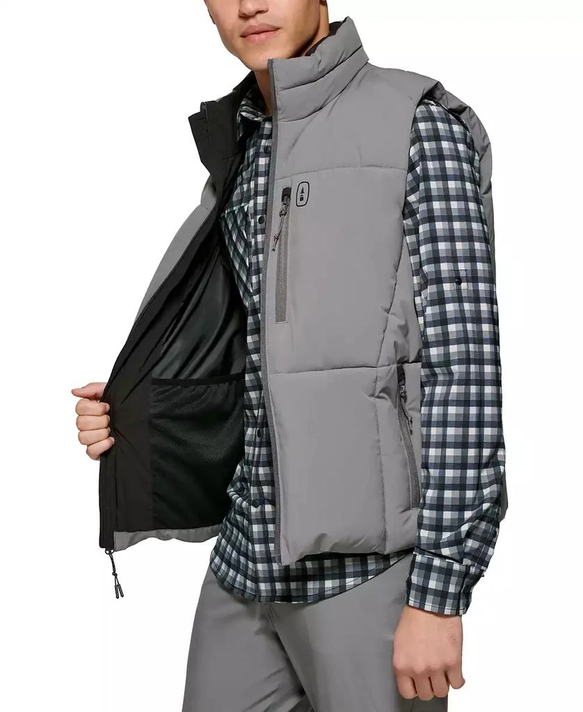 BASS OUTDOOR Men's Glacier Quilted Full-Zip Hiking Vest 3