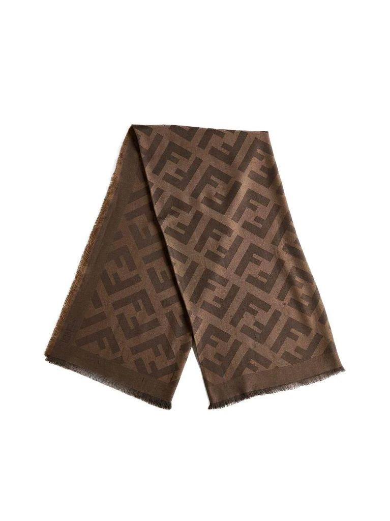 FENDI SILK FENDI SILK | Multicolor wool and silk scarf | Women | PZ 3